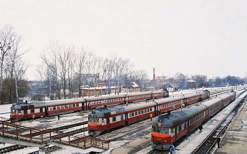 Train in Russia