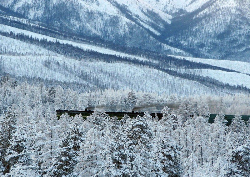 Train in Russia