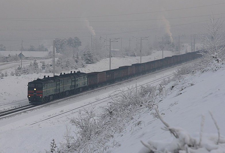 Train in Russia