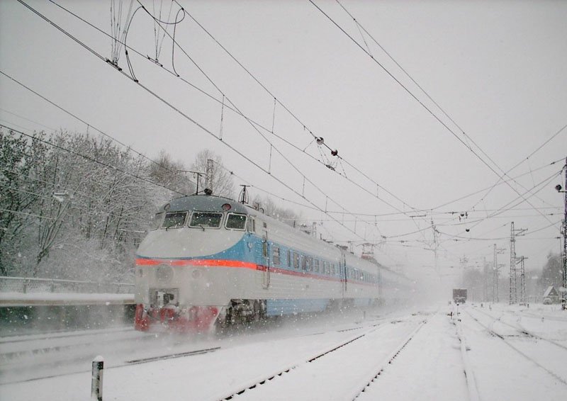 Train in Russia