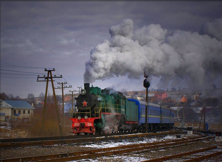 Train in Russia