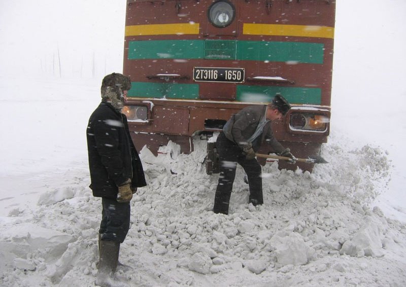 Train in Russia