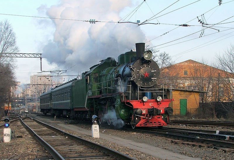 Train in Russia