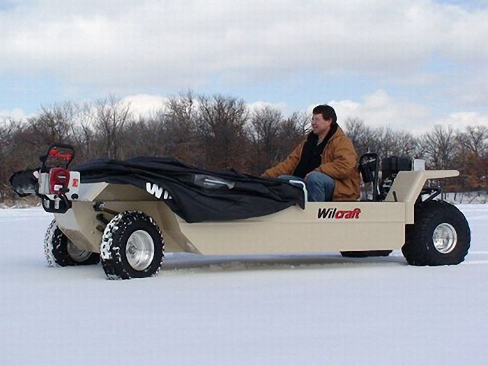 Perfect car for fishermen