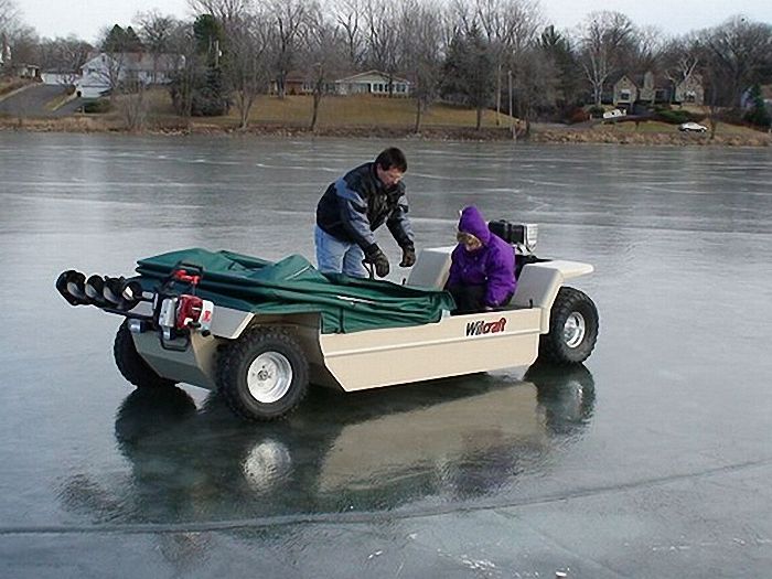 Perfect car for fishermen