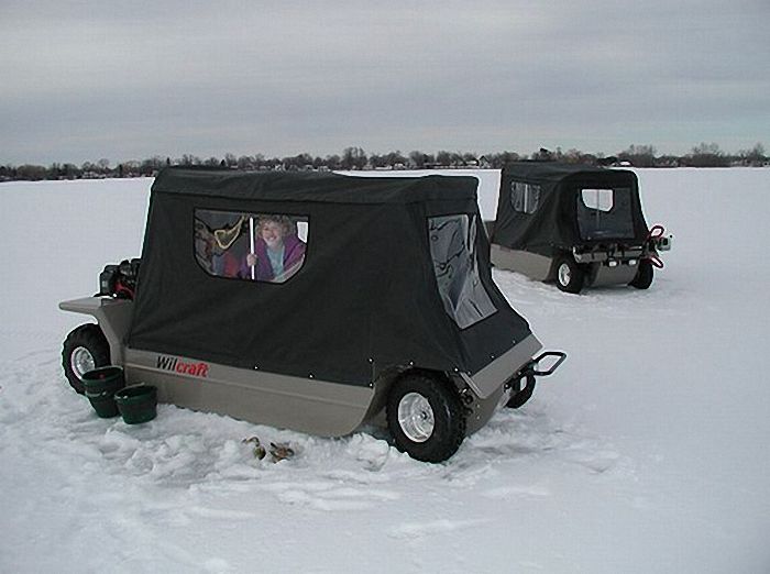 Perfect car for fishermen