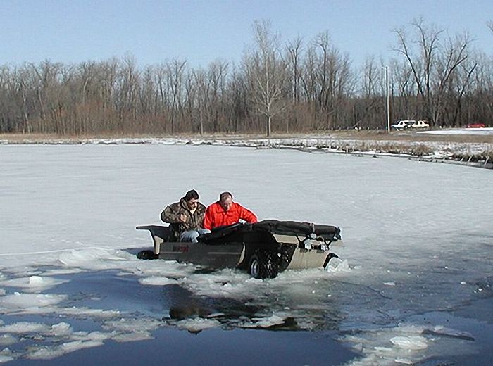 Perfect car for fishermen