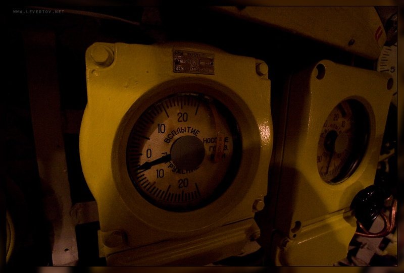 Submarine B-413 inside