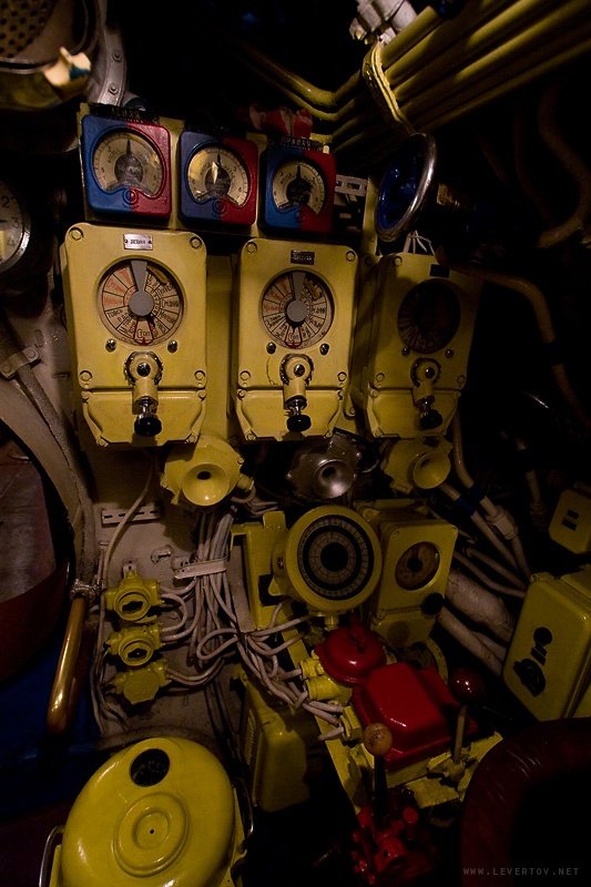 Submarine B-413 inside