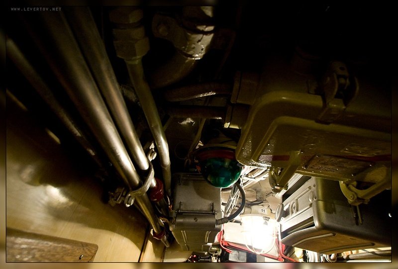 Submarine B-413 inside