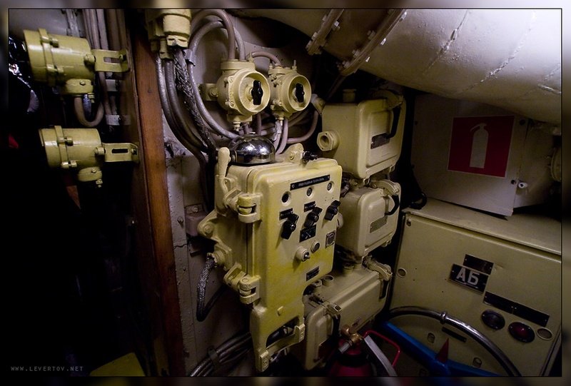 Submarine B-413 inside