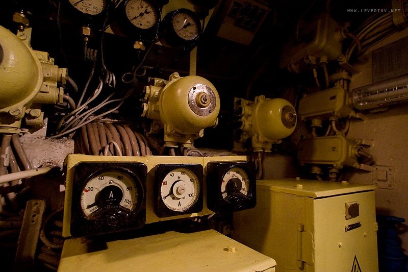 Submarine B-413 inside