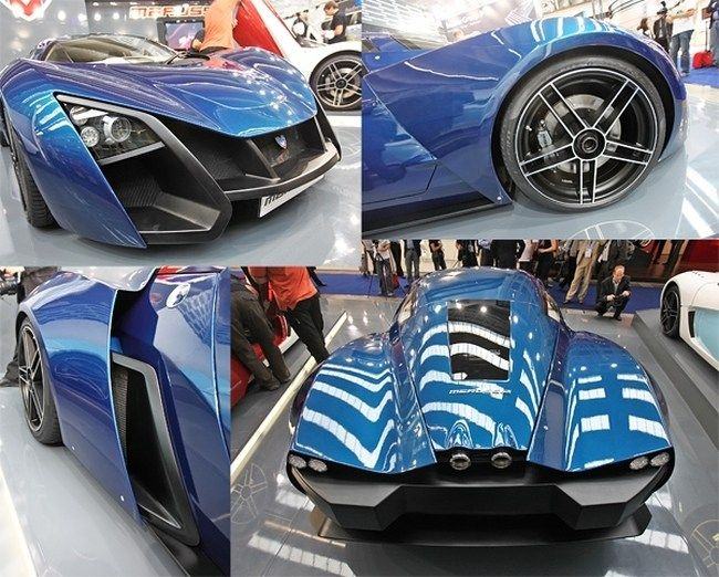 Russian supercar Marussia