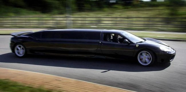 Ferrari limousine