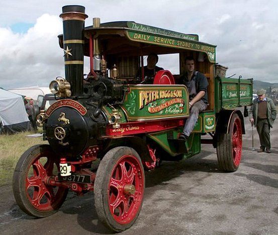 old steam trucks