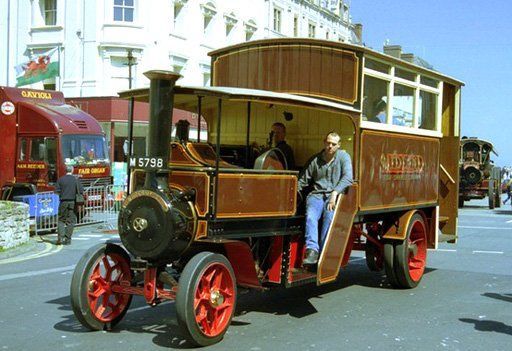 old steam trucks