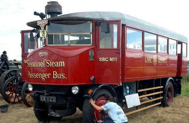 old steam trucks