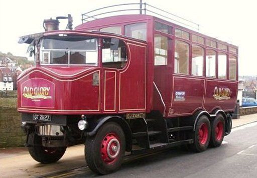 old steam trucks