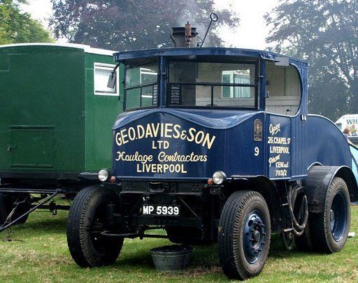 old steam trucks