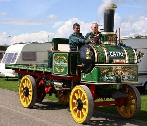 old steam trucks