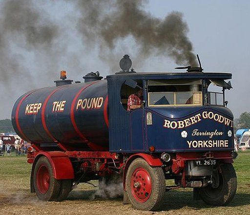 old steam trucks