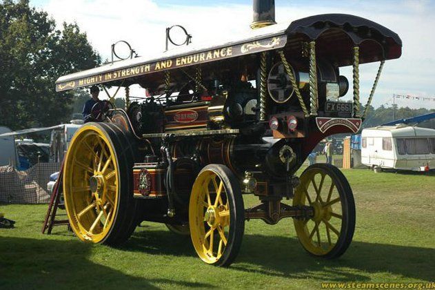 old steam trucks