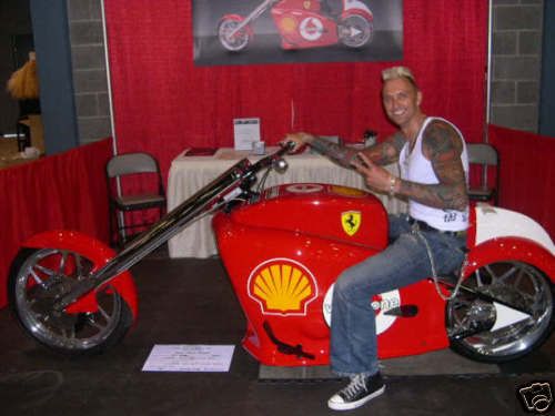 ferrari chopper bike