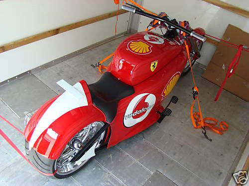 ferrari chopper bike