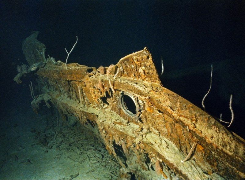 titanic shipwreck