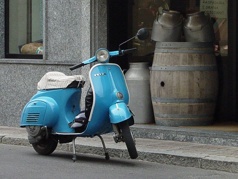 homemade moped