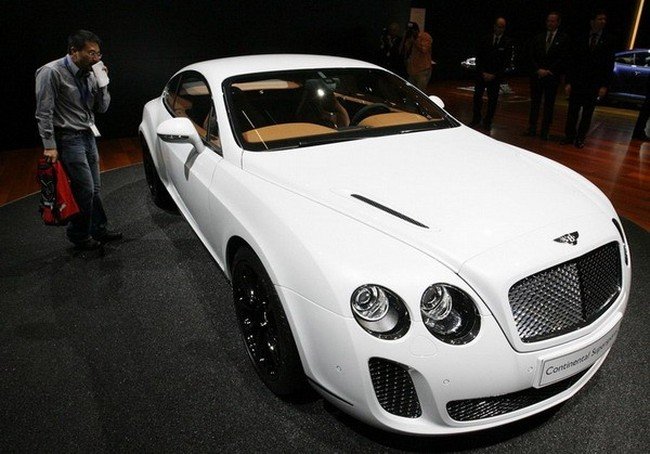 World luxury cars 2010