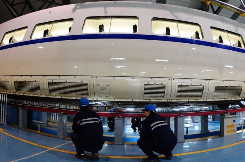 Express train in China