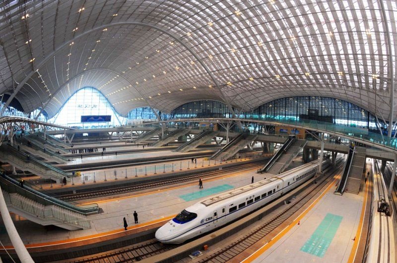 Express train in China