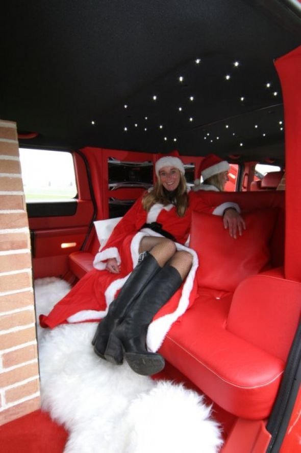 Santa Claus Hummer