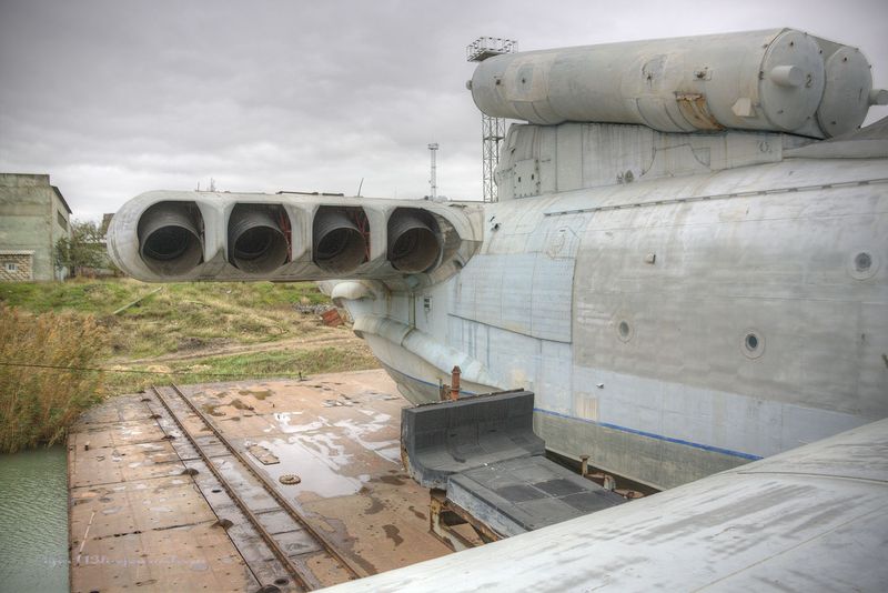 Ekranoplan Lun class project 903