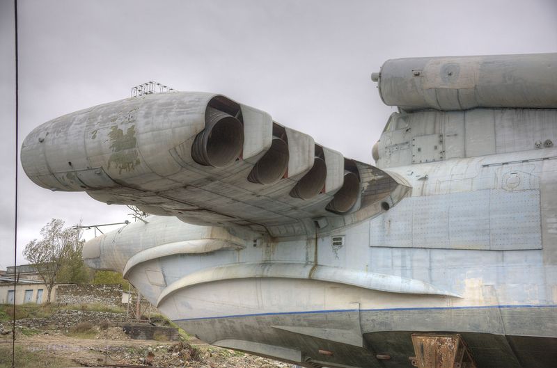 Ekranoplan Lun class project 903