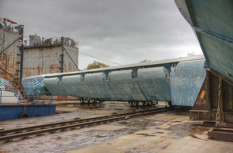 Ekranoplan Lun class project 903