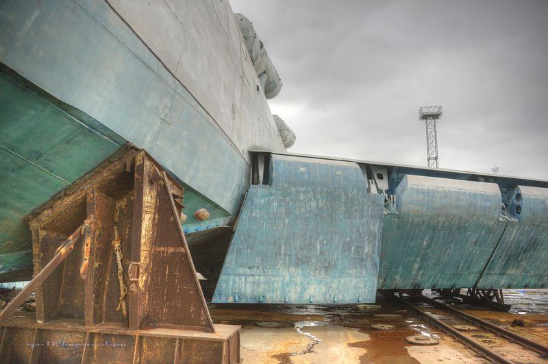 Ekranoplan Lun class project 903