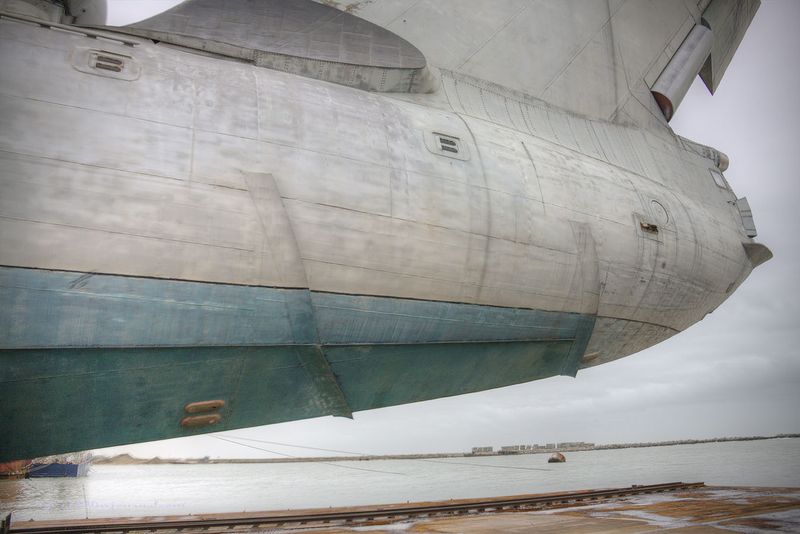 Ekranoplan Lun class project 903