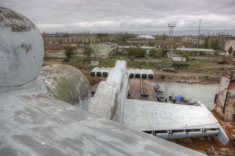 Ekranoplan Lun class project 903