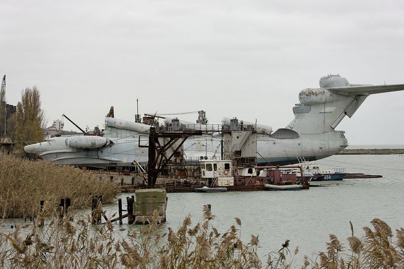 Ekranoplan Lun class project 903