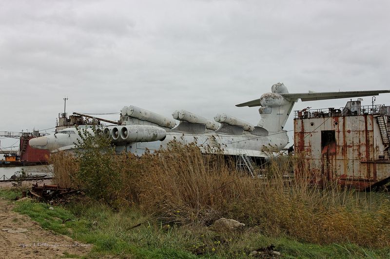 Ekranoplan Lun class project 903