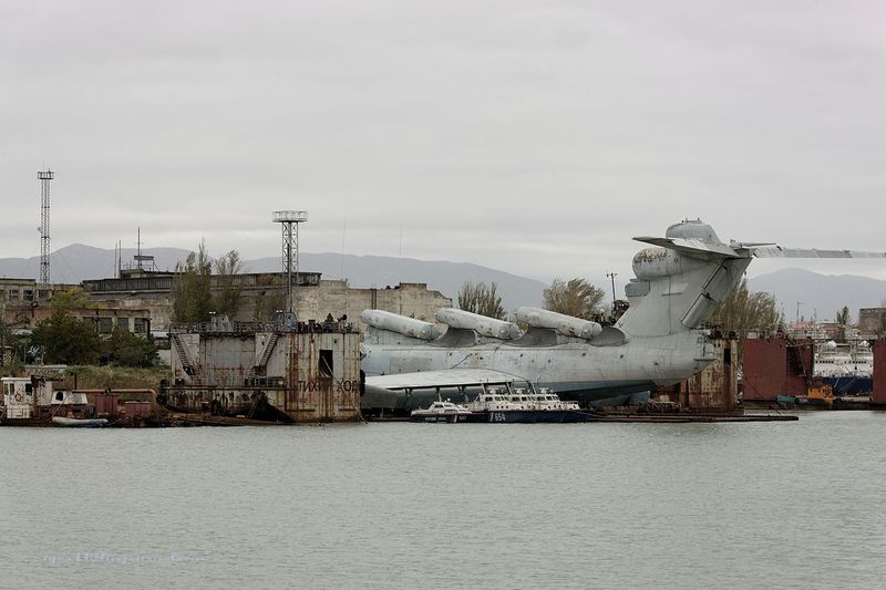 Ekranoplan Lun class project 903