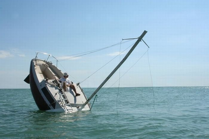 sinking boat transporter