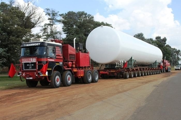 giant tank truck