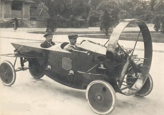 car with propeller