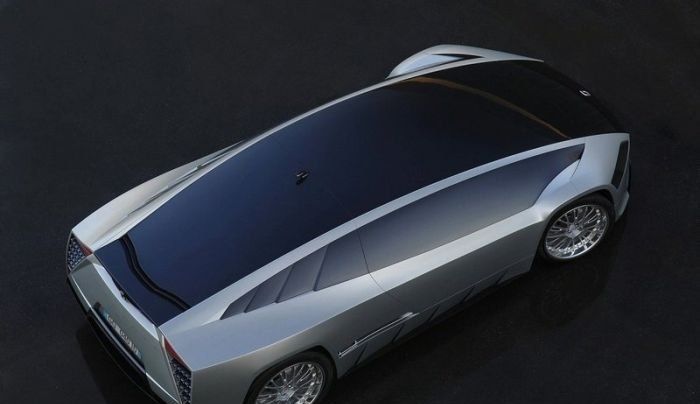 Taxi in Rome, Italy, Giugiaro Quaranta concept