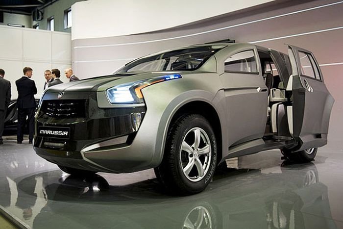 Marussia F2 seven-seater SUV