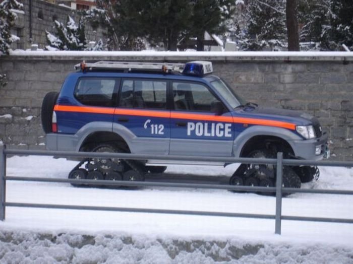 police cars around the world