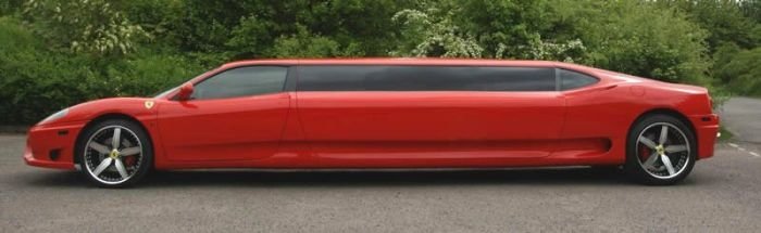 ferrari limousine